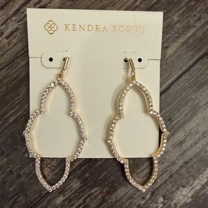Inspired Gold and Silver Drop Earrings